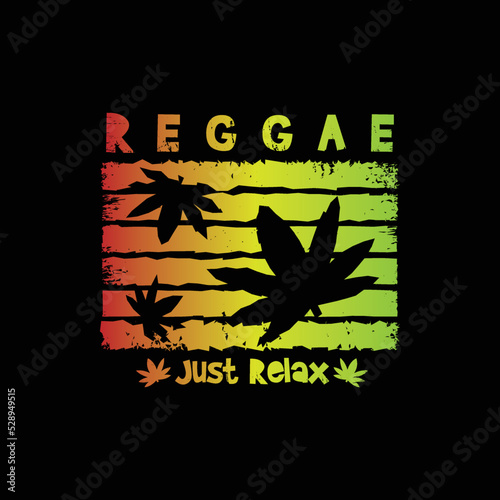 Reggae t-shirt and apparel design
