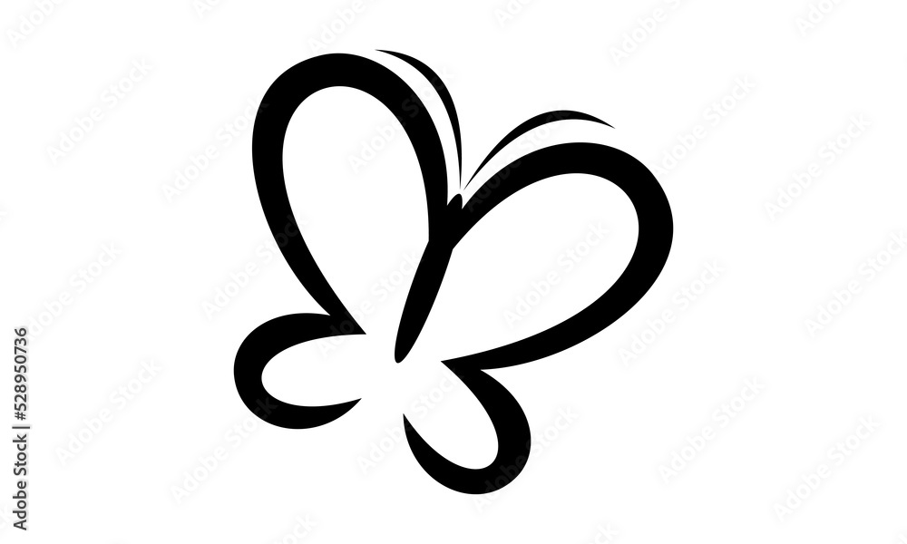 black butterfly silhouette logo black butterfly silhouette logo