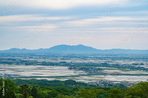 新潟 護摩堂山山頂からの景色