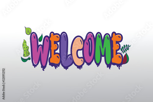 WELCOME LETTER BACKGROUND