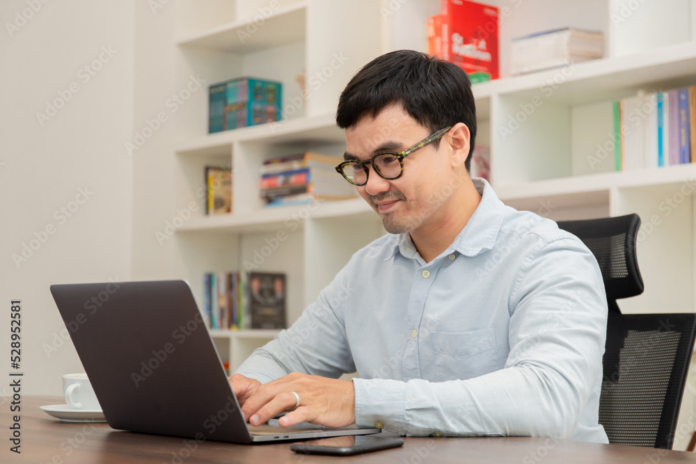 asian man work using computer hand typing laptop keyboard contact us.student study learning education online.adult professional people chatting search at office.concept for technology device business asian man work using computer hand typing laptop keyboard contact us.student study learning education online.adult professional people chatting search at office.concept for technology device business