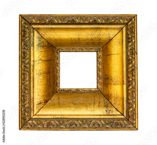 Fototapeta Naklejka Na Ścianę i Meble -   picture gold frame
