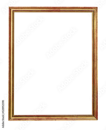 Fototapeta Naklejka Na Ścianę i Meble -  gold painted picture frame