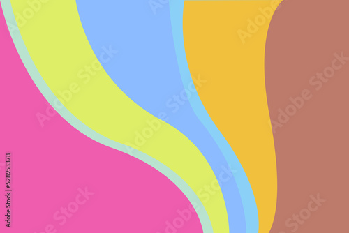 Abstract background with an 80s color palette