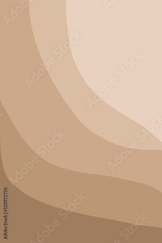 modern gradient brown and beige lined background with free space