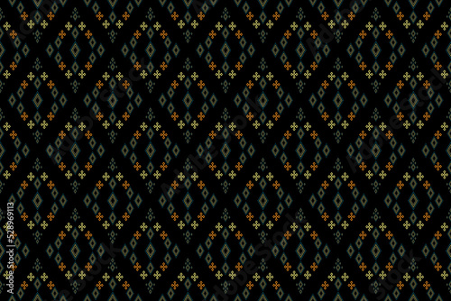 Abstract geometric pattern, Geometric ethnic oriental pattern traditional, design for wallpaper,fabric,curtain,carpet,clothing,Batik,wrapping, Geometric vector illustration, Embroidery style.