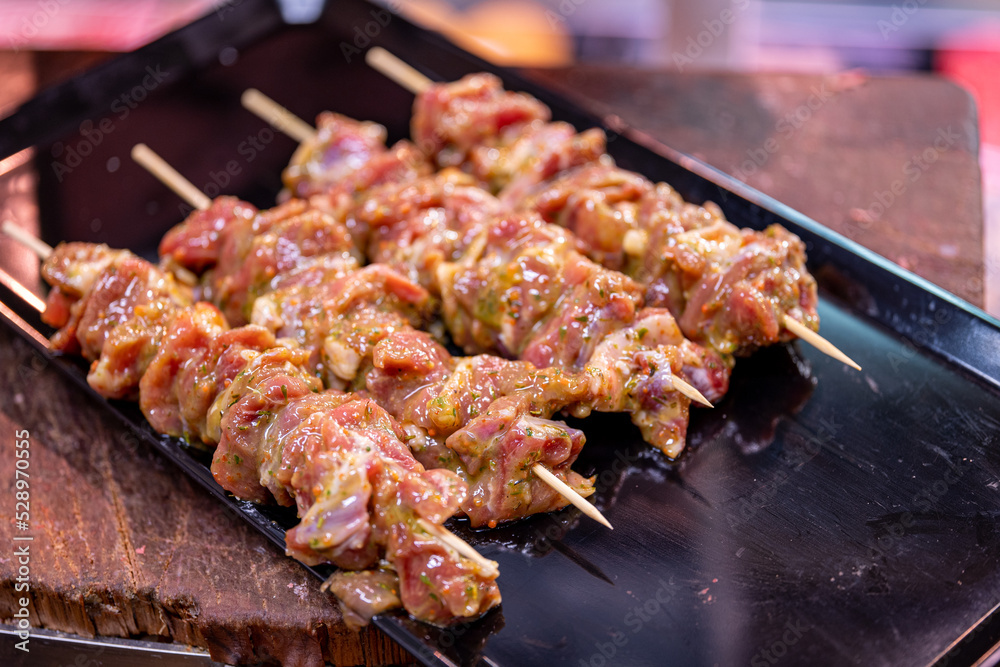 Moorish skewer Moorish skewer
