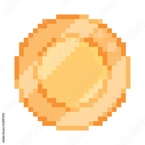 gold coin pixel art