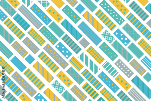 イラスト 装飾 模様 柄 背景 北欧 ベクター eps 画像 素材