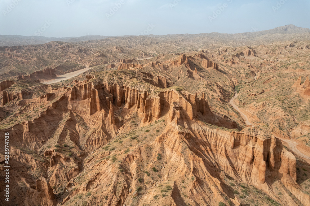 rift valley in the gobi in Xinjiang China rift valley in the gobi in Xinjiang China