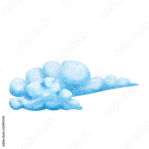 abstract cloud sky watercolor style