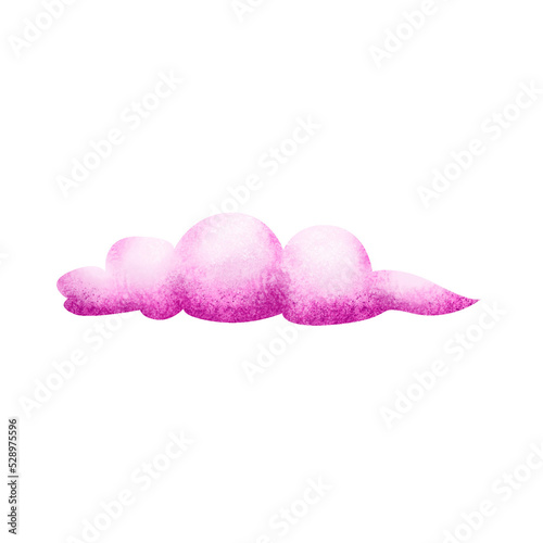 abstract cloud sky watercolor style