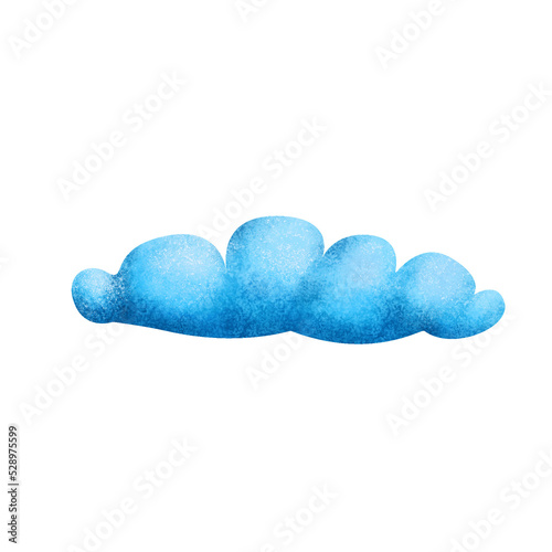 abstract cloud sky watercolor style