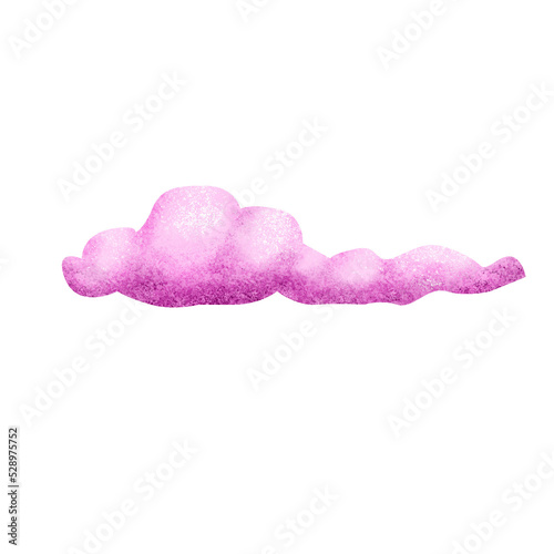 abstract cloud sky watercolor style