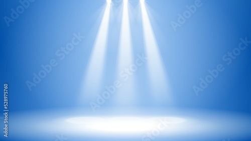 Illuminated scene spotlight background abstract. spot business