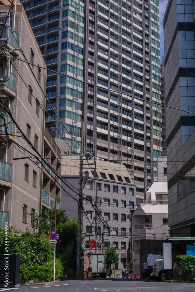 建物で覆い尽くされた風景 建物で覆い尽くされた風景