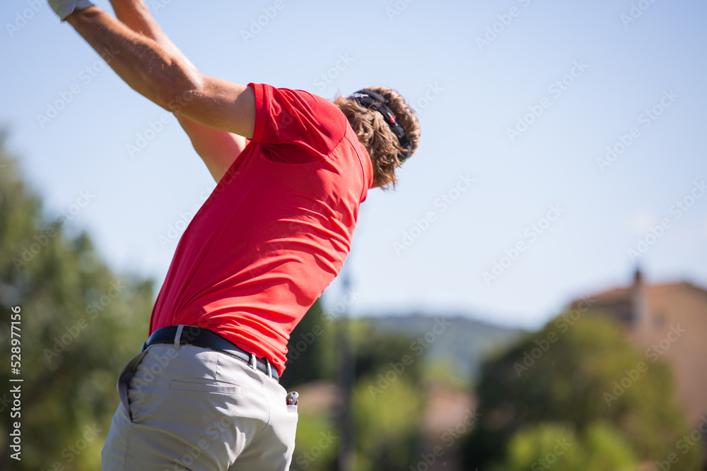 Fototapeta premium swing golf 