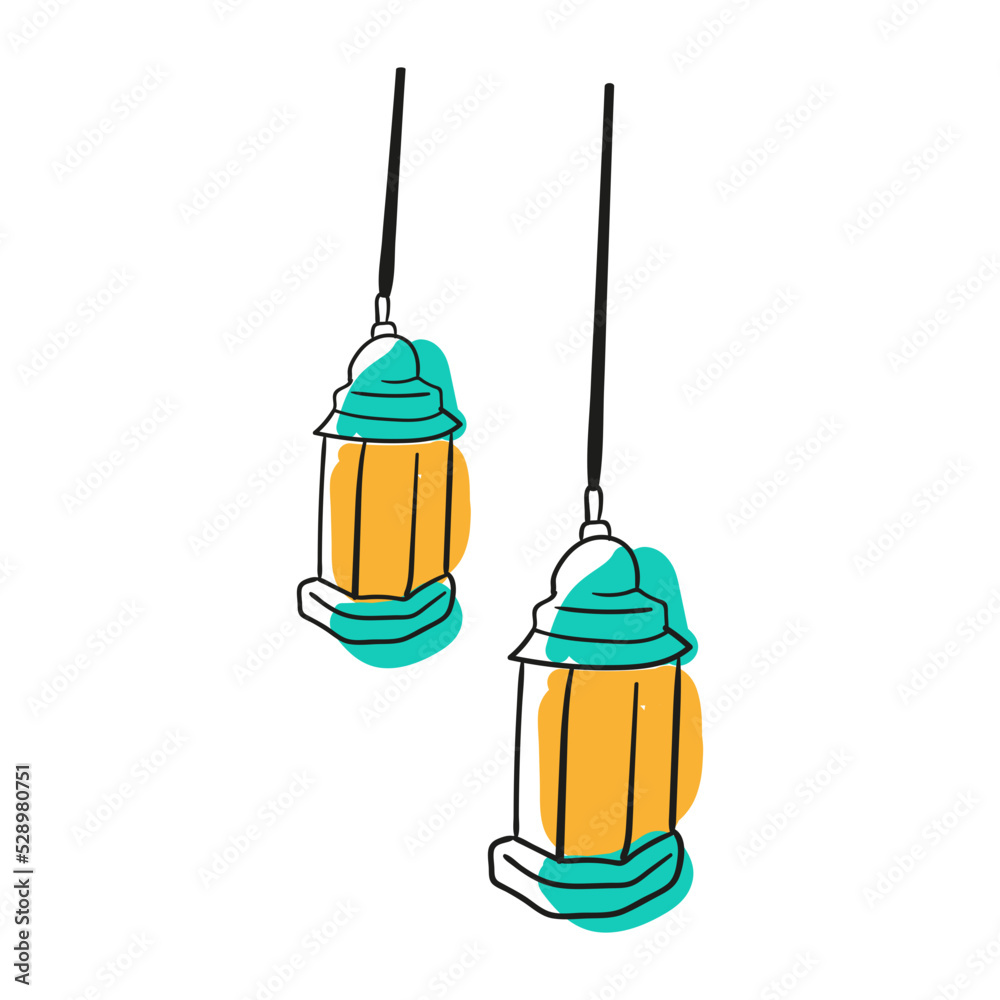 islamic ramadan doodle decoration islamic ramadan doodle decoration