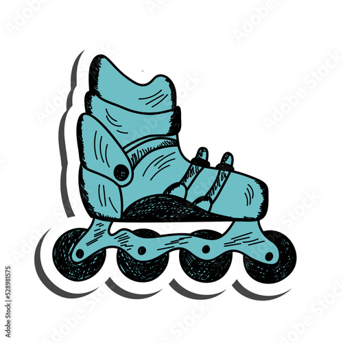 Roller Skate Sticker