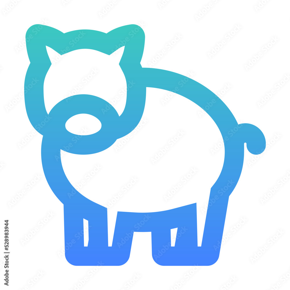 Obraz premium penguin head