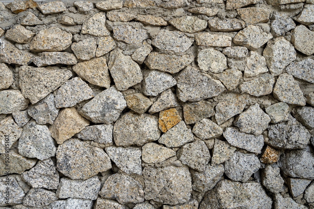 The Wall texture background is made of layered stones. The Wall texture background is made of layered stones.