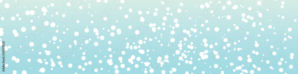 christmas winter snow banner- vector illustration