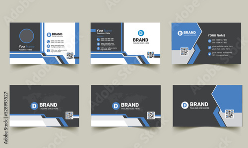 Modern Business Card - Creative and Clean Business Card Template.