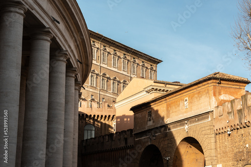 dome of st peter basilica and the city of the vatican catholic capital of the world art history
