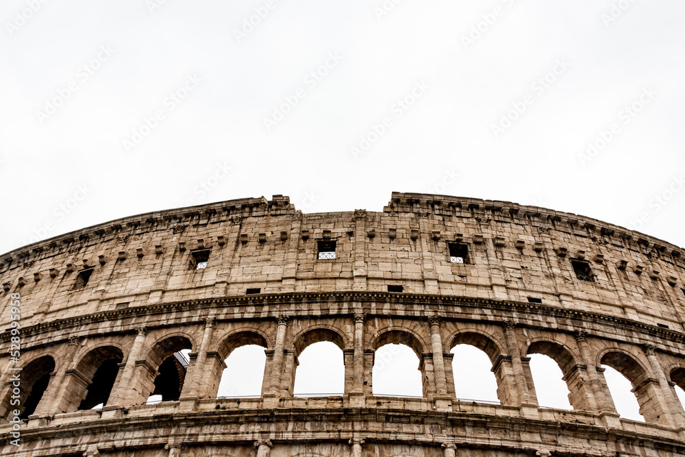 roman colosseum in rome italy art history and architecture stone texture from ancient time