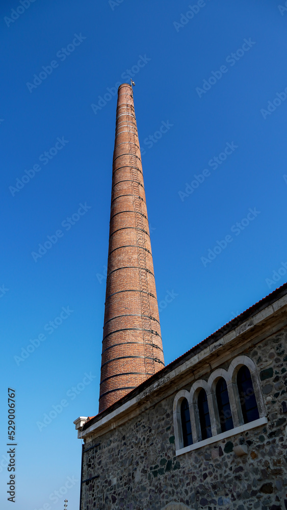Chimney of historical gas factory