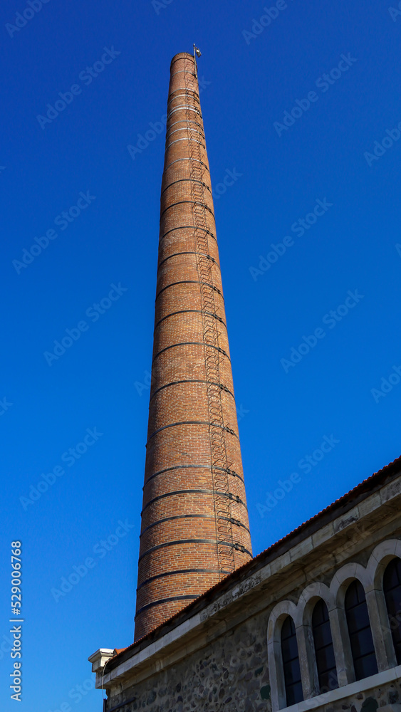 Chimney of historical gas factory