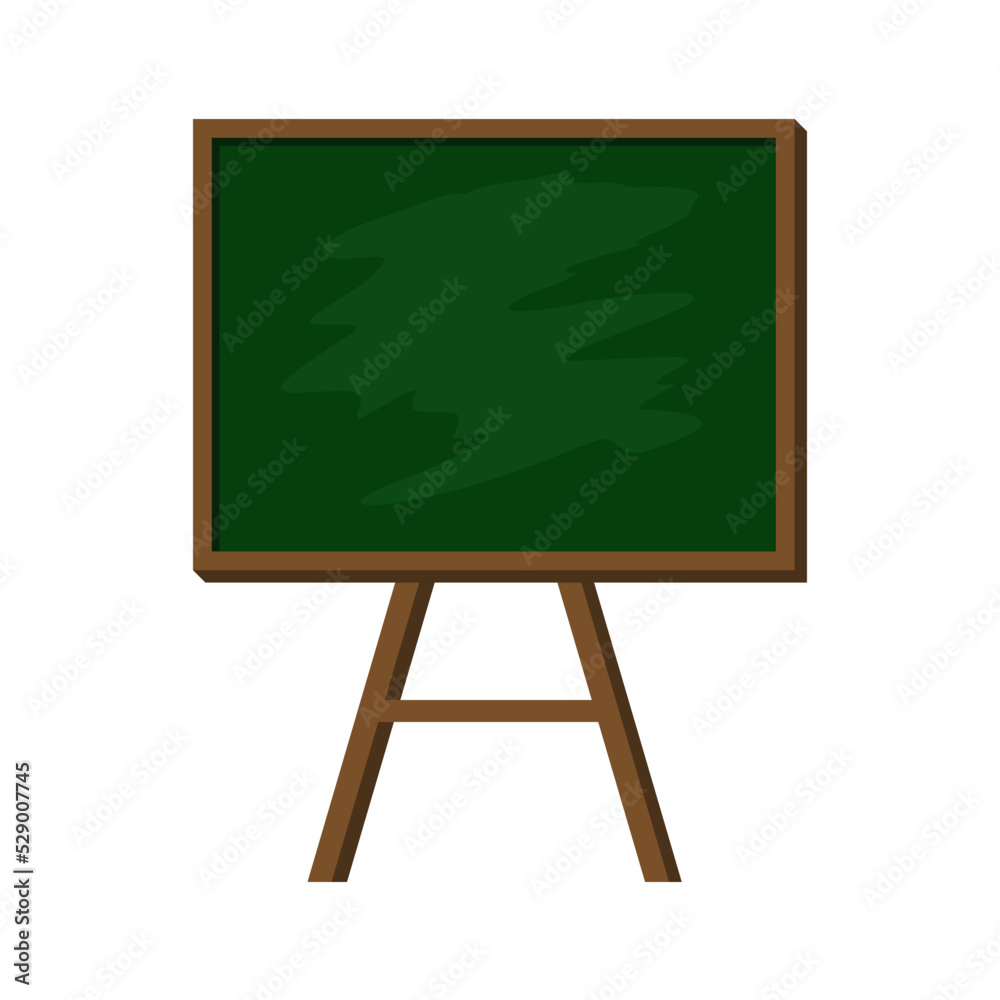 education class blackboard without writing