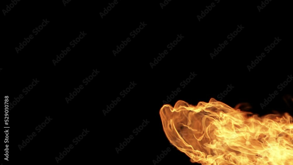 Fire Thrower Rising Up and Rotation.3D render Illustration. Fire Thrower Rising Up and Rotation.3D render Illustration.