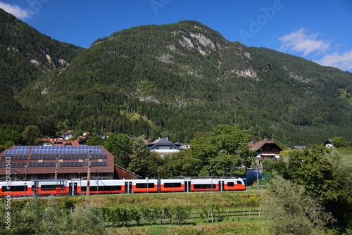 Regional train in Austria