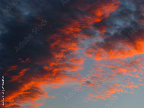 Zachód słońca po ulewie © Bartek