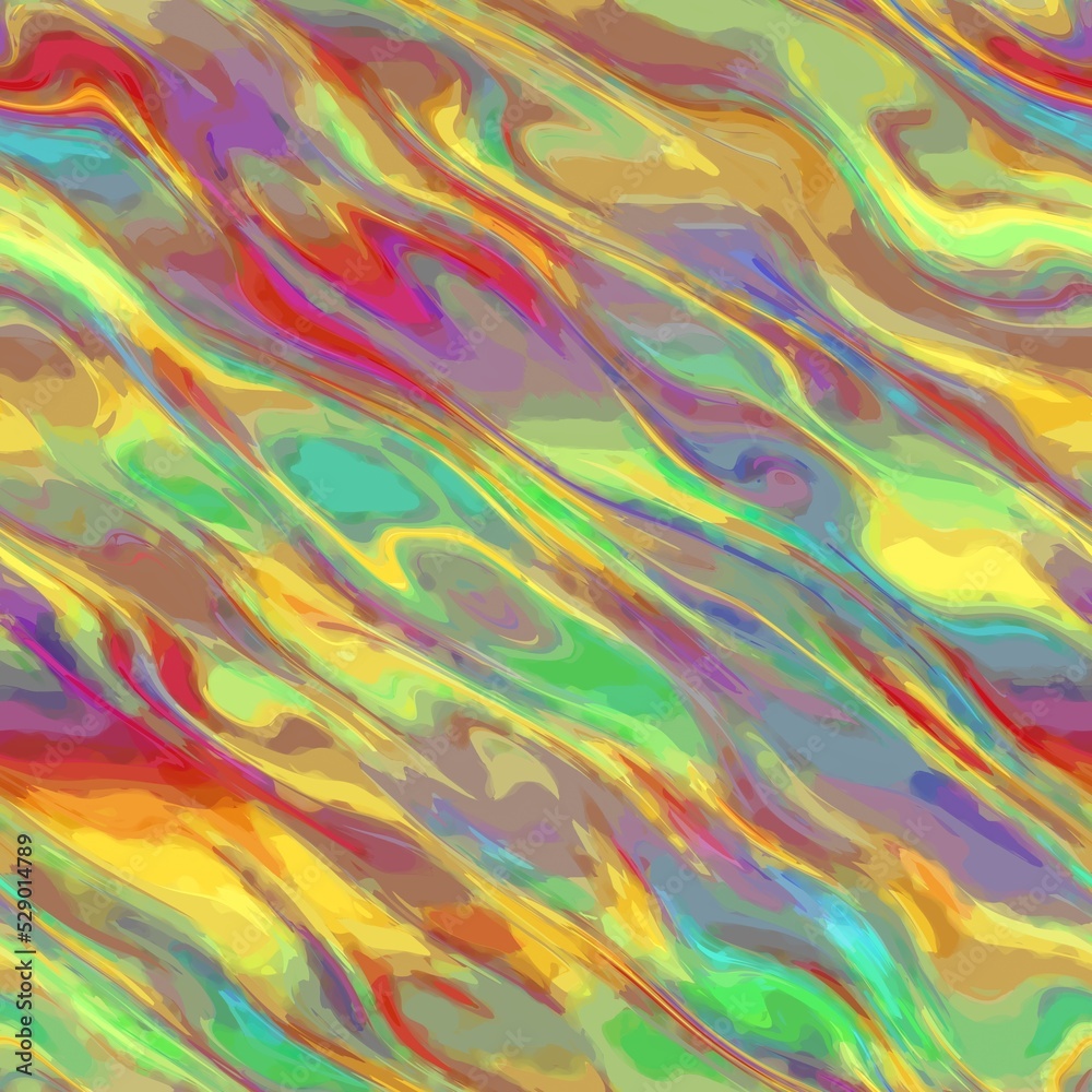 Background with liquid colored vawes and dye blends.