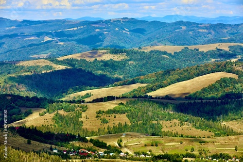 Fototapeta Naklejka Na Ścianę i Meble -  landscape with mountains