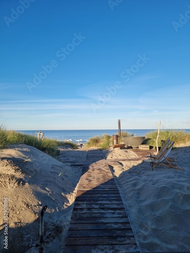 pier on the beach