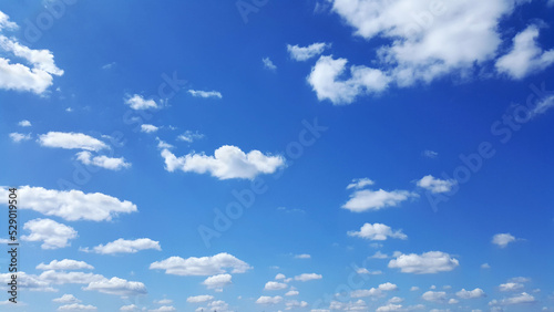 Fototapeta Naklejka Na Ścianę i Meble -  sky blue clouds wallpaper cloudy	
