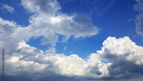 sky blue clouds wallpaper cloudy 