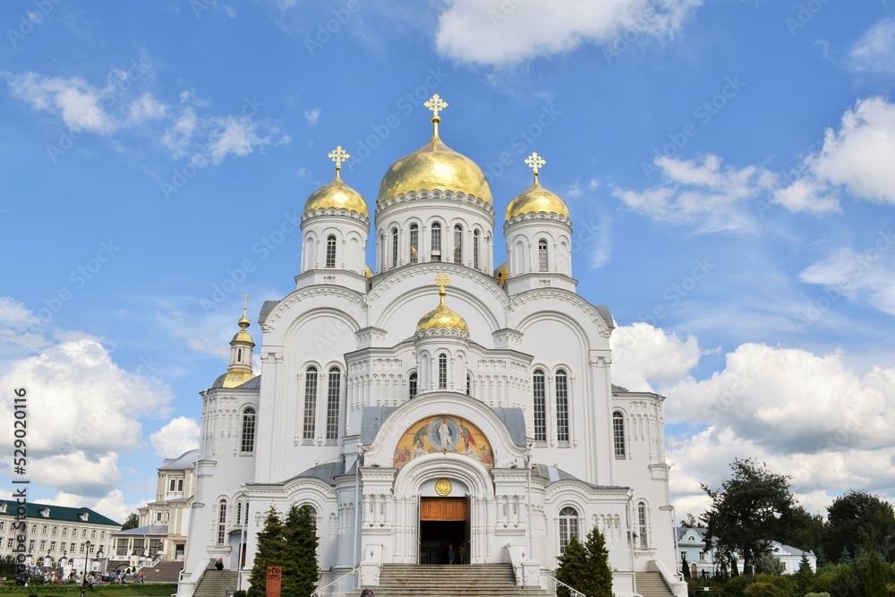 Diveevo. Serafimo-Diveevsky monastery. Cathedral of the Transfiguration.
