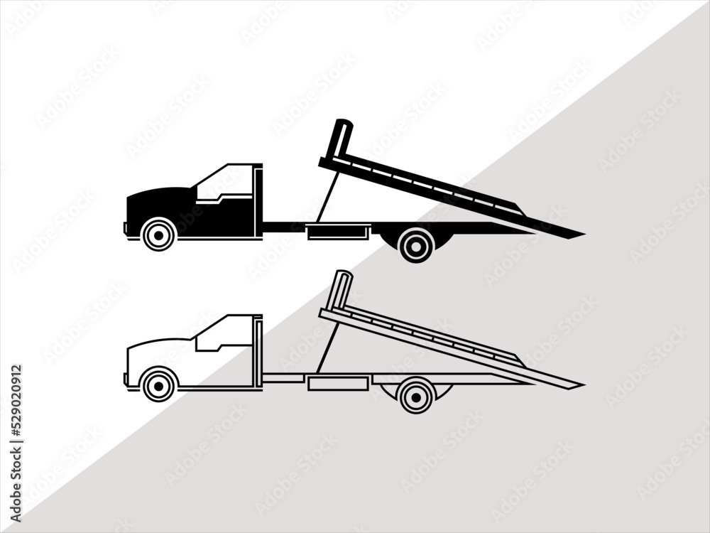 Rollback Truck svg, Tow Truck svg, Cut file for silhouette, Tow truck svg file, svg, eps, png, clipart cricut design space, vinyl cut files Rollback Truck svg, Tow Truck svg, Cut file for silhouette, Tow truck svg file, svg, eps, png, clipart cricut design space, vinyl cut files
