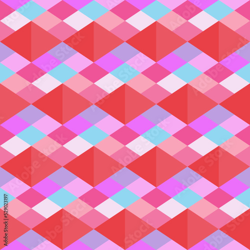 Elegant modern vector seamless pattern for textile and printing-geometric texture of pastel colors