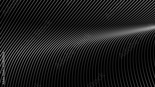 Web abstract wavy background  black and white  transitions. for banners  wallpapers  brochures  landing page.