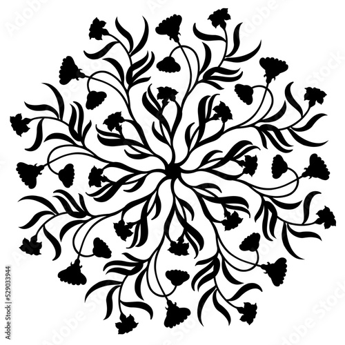 Mandala Flowers clipart