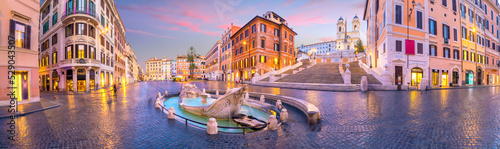 Piazza de spagna(Spanish Steps) in rome, italy
