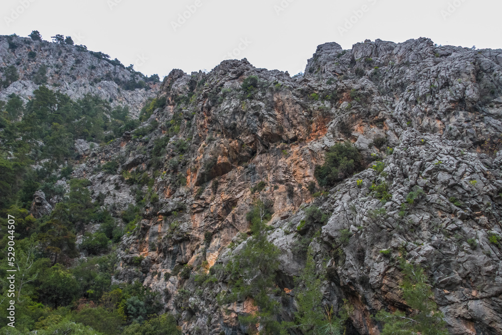 rocks in the mountains