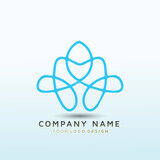 Clean and sophisticated logo for our high end dental practice