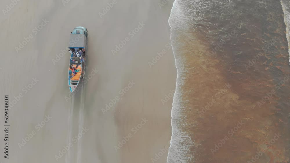 Pesca praia Santa Catarina