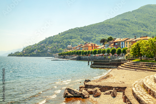 Bilde på lerret Hafen von Cannobio, Lago Maggiore, Italien